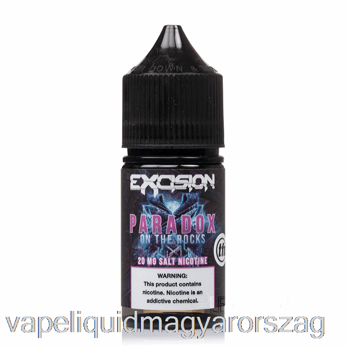 Paradoxon A Jégen - Kimetsző Só - Alt Zero - 30ml 20mg Vape Folyadék